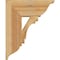 Ekena Millwork Merced Traditional Rough Sawn Bracket, Western Red Cedar, 6"W x 18"D x 22"H BKT06X18X22MRC01RWR - alternate 2